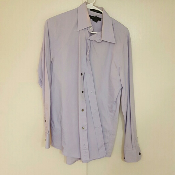 Express Purple Dress Shirt - Picture 1 of 1